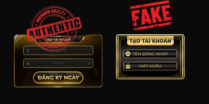 THÔNG BÁO BẢO MẬT MỚI TỪ SUNWIN 2 Giao diện Sunwin thật giả